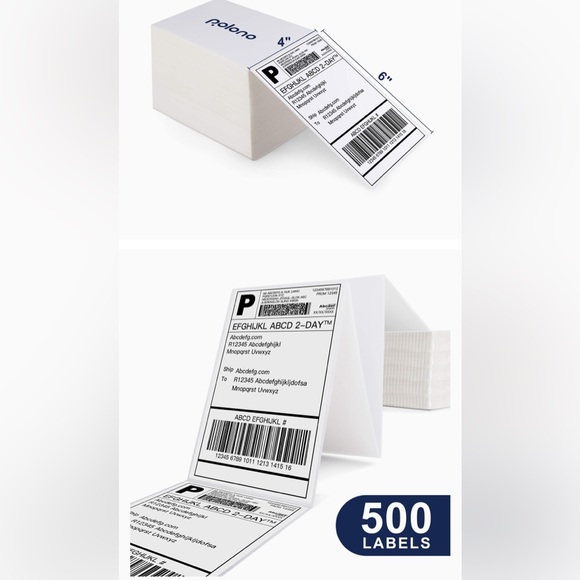 POLONO Label Printer 150mm/s 4x6 Thermal Label Printer PL60 - Purple - Picture 13 of 13